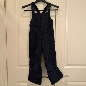 Lands' End Navy Snow Bib Overalls